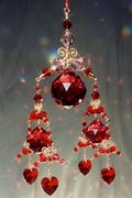 Feng Shui Crystal Mobiles - 3-tier