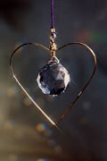 Feng Shui Crystal Mobiles - Heart