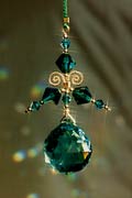 Feng Shui Crystal Mobiles - Medium Angel