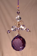 Feng Shui Crystal Mobiles - Medium Angel