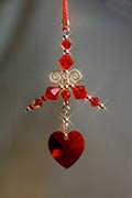 Feng Shui Crystal Mobiles - Small Angel