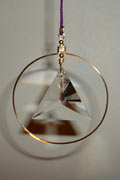 Feng Shui Crystal Mobiles - Triangle in Circle