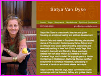 Satya Van Dyke Website Photo